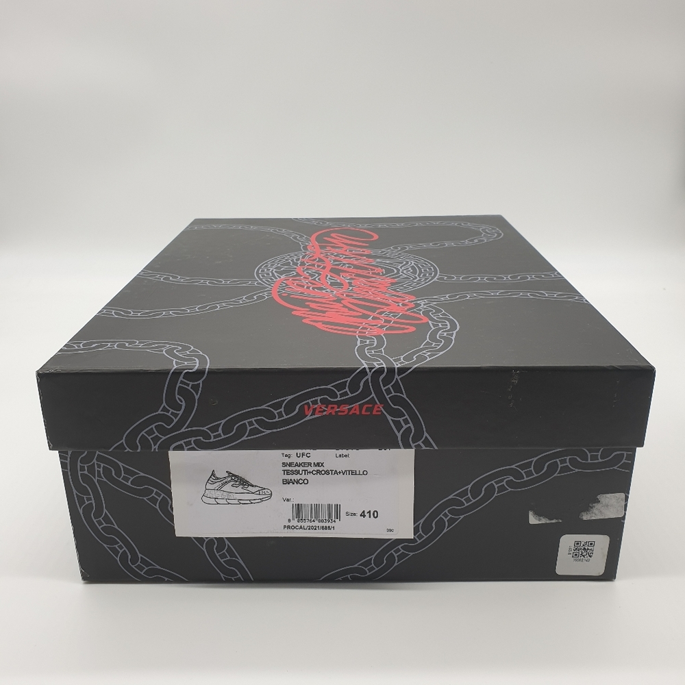 Versace Chain Reaction 2 Chainz Sneakers bianco DSU7071E - Picture 9 of 10